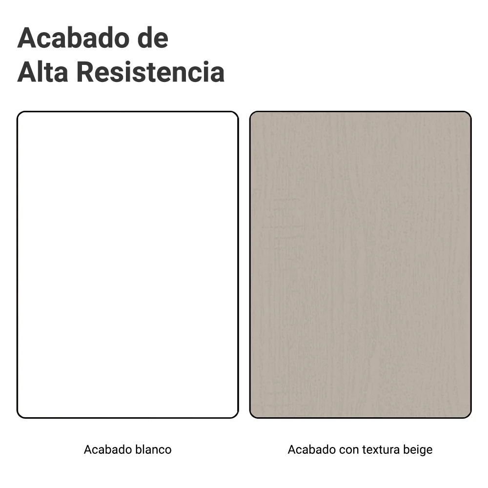 Alacena 100 cm 1 Puerta Rebatible Blanco/Crema Agata Madesa - Image 8