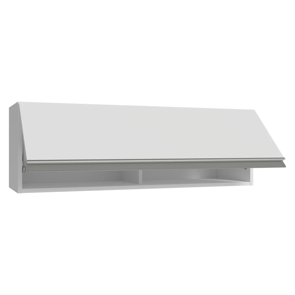 Alacena 100 cm 1 Puerta Rebatible Blanco Glamy Madesa - Image 5
