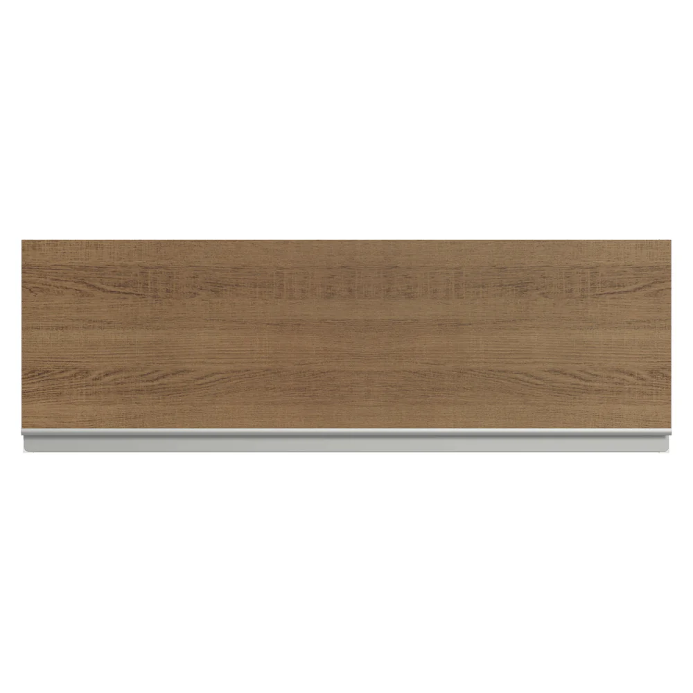 Alacena 100 cm 1 Puerta Rebatible Blanco/Marrón Glamy Madesa - Image 9