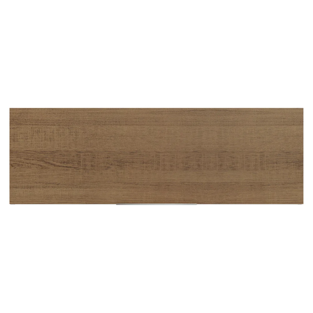 Alacena 100 cm 1 Puerta Rebatible Blanco/Marrón Stella Madesa - Image 9