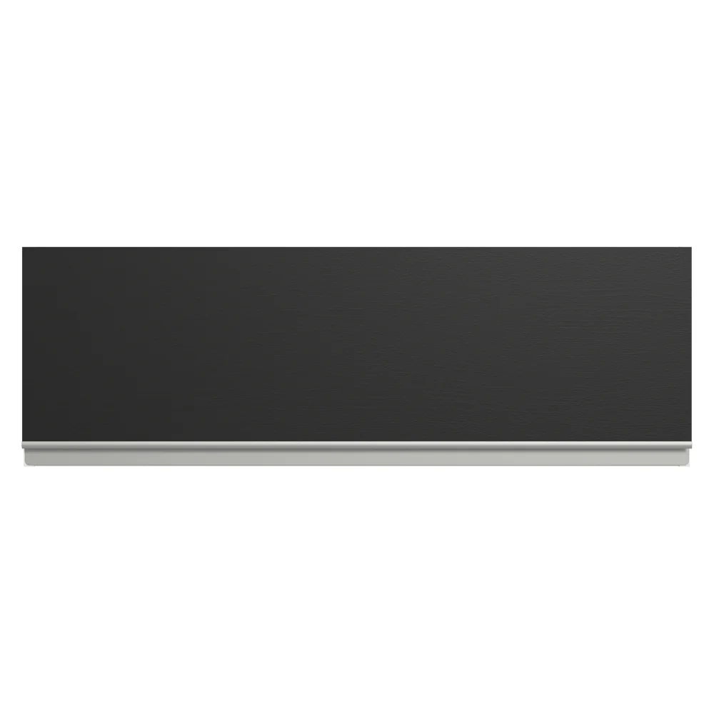 Alacena 100 cm 1 Puerta Rebatible Blanco/Negro Glamy Madesa - Image 9