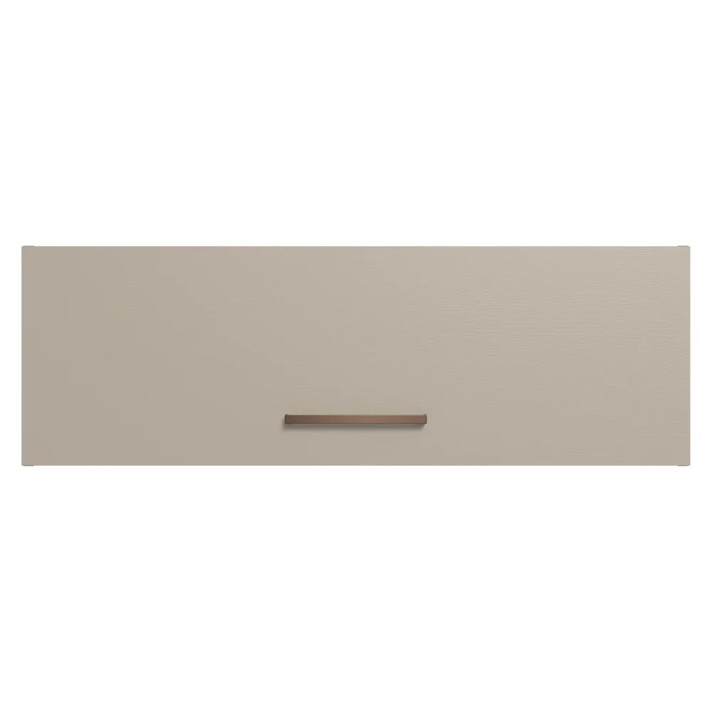 Alacena 100 cm 1 Puerta Rebatible Marrón/Crema Agata Madesa - Image 9