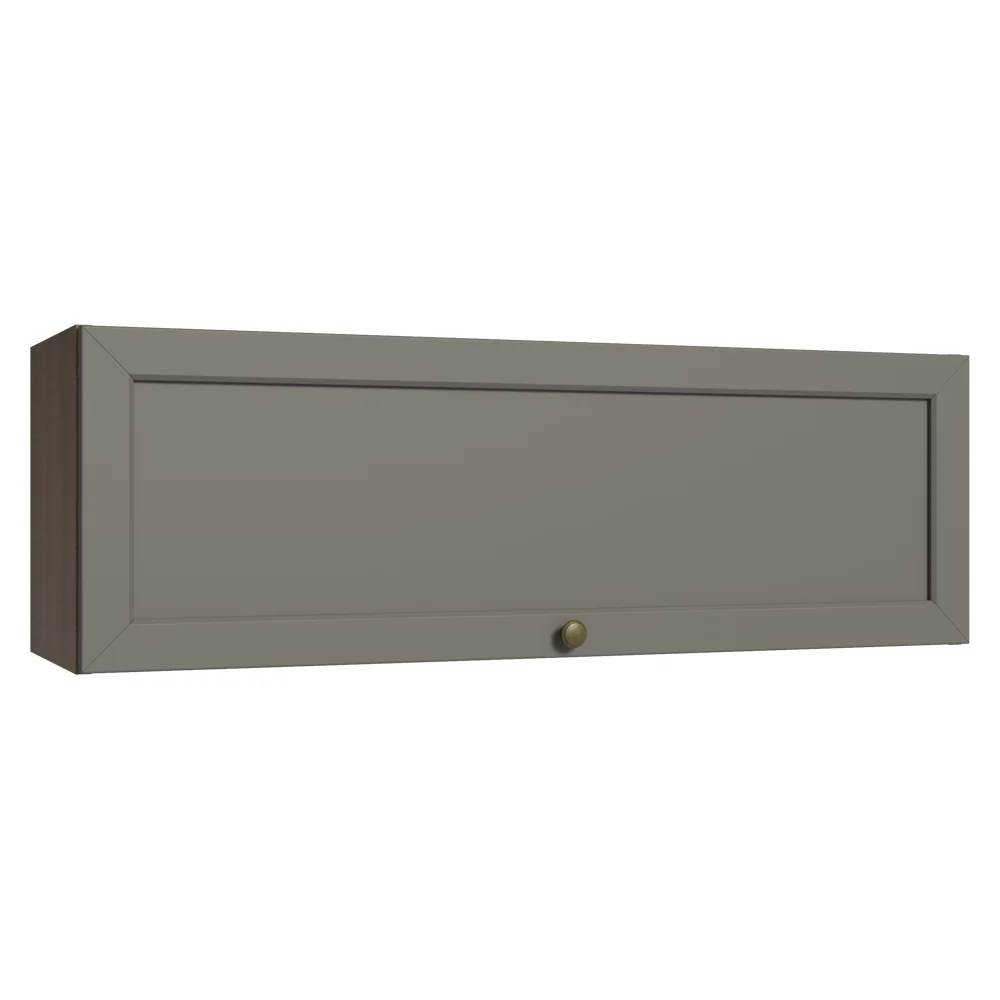 Alacena 100 cm 1 Puerta Vik Marrón/Gris