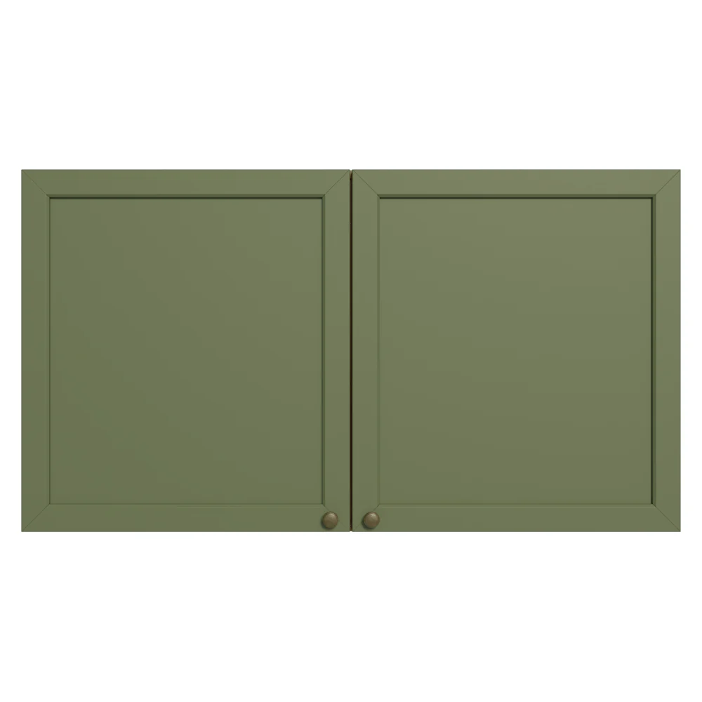 Alacena 120 cm 2 Puertas Marrón/Verde Vik Madesa - Image 10