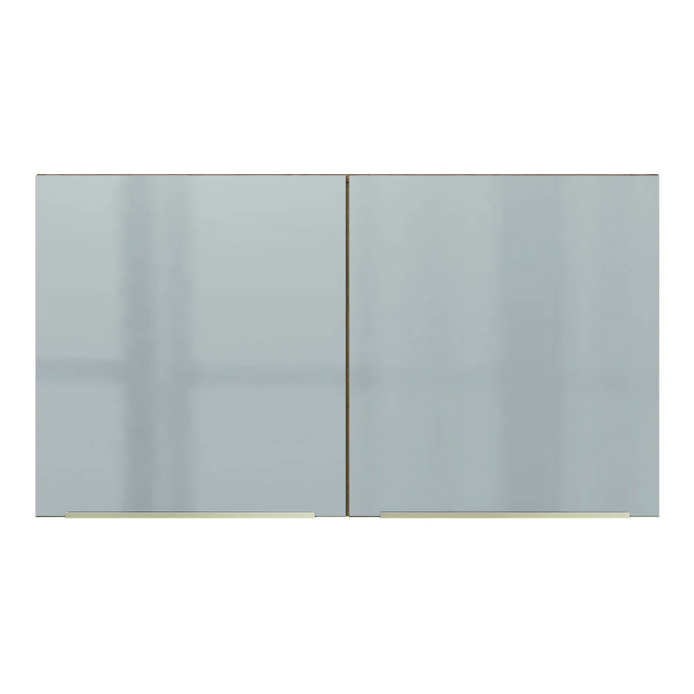 Alacena 120 cm 2 Puertas Lux Marrón/Gris - Image 6