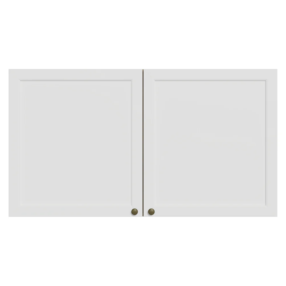 Alacena 120 cm 2 Puertas Marrón/Blanco Vik Madesa - Image 10