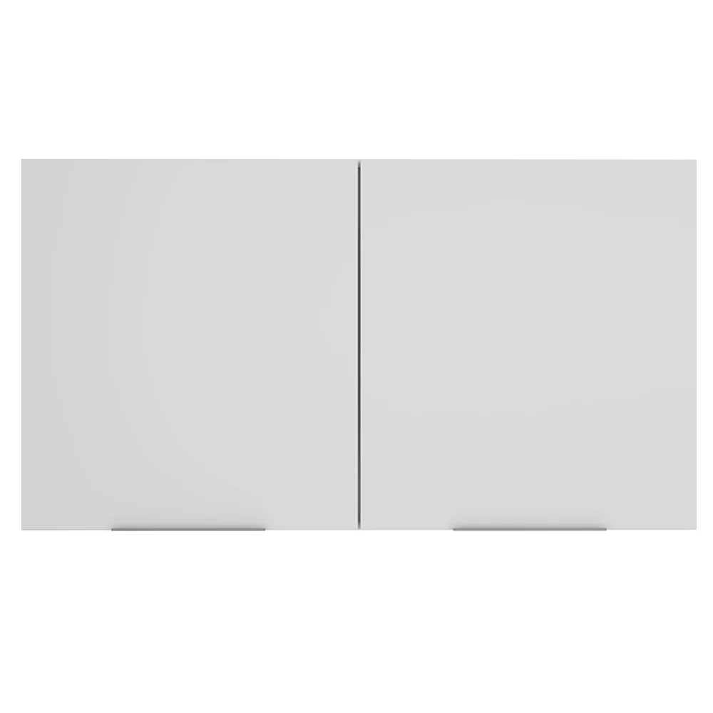 Alacena 120 cm 2 Puertas Stella Marrón/Blanco - Image 4