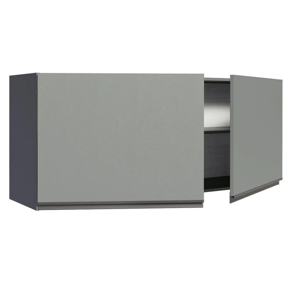 Alacena 120 x 50 cm 2 Puertas Nice Gris - Image 6