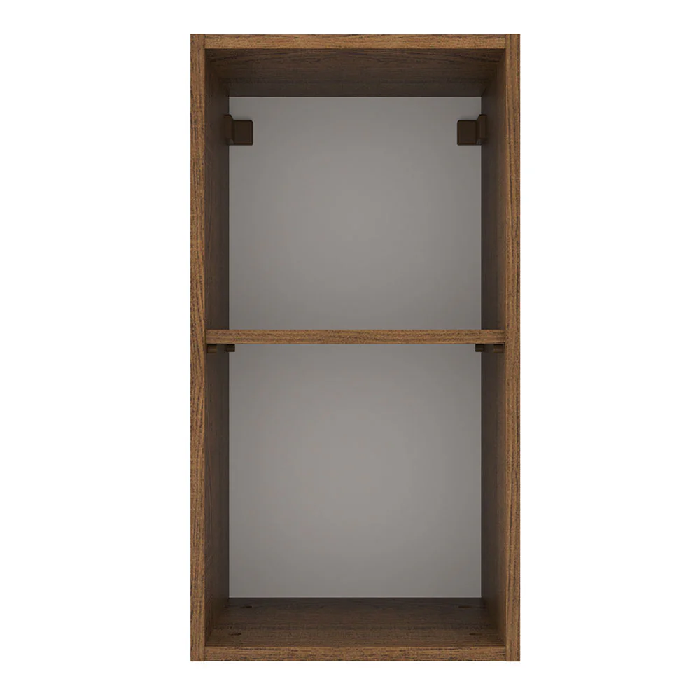 Alacena 35 cm 1 Puerta Agata Marrón/Blanco - Image 5