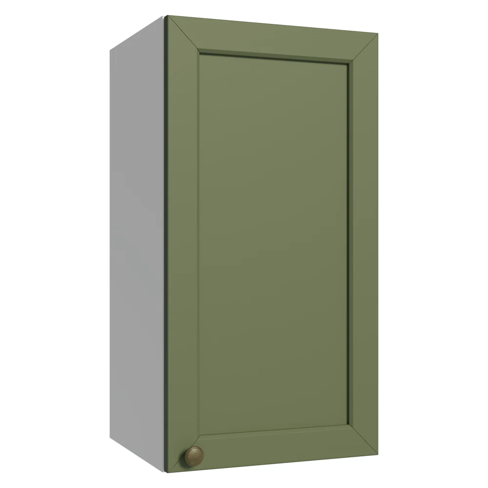 Alacena 35 cm 1 Puerta Blanco/Verde Vik Madesa