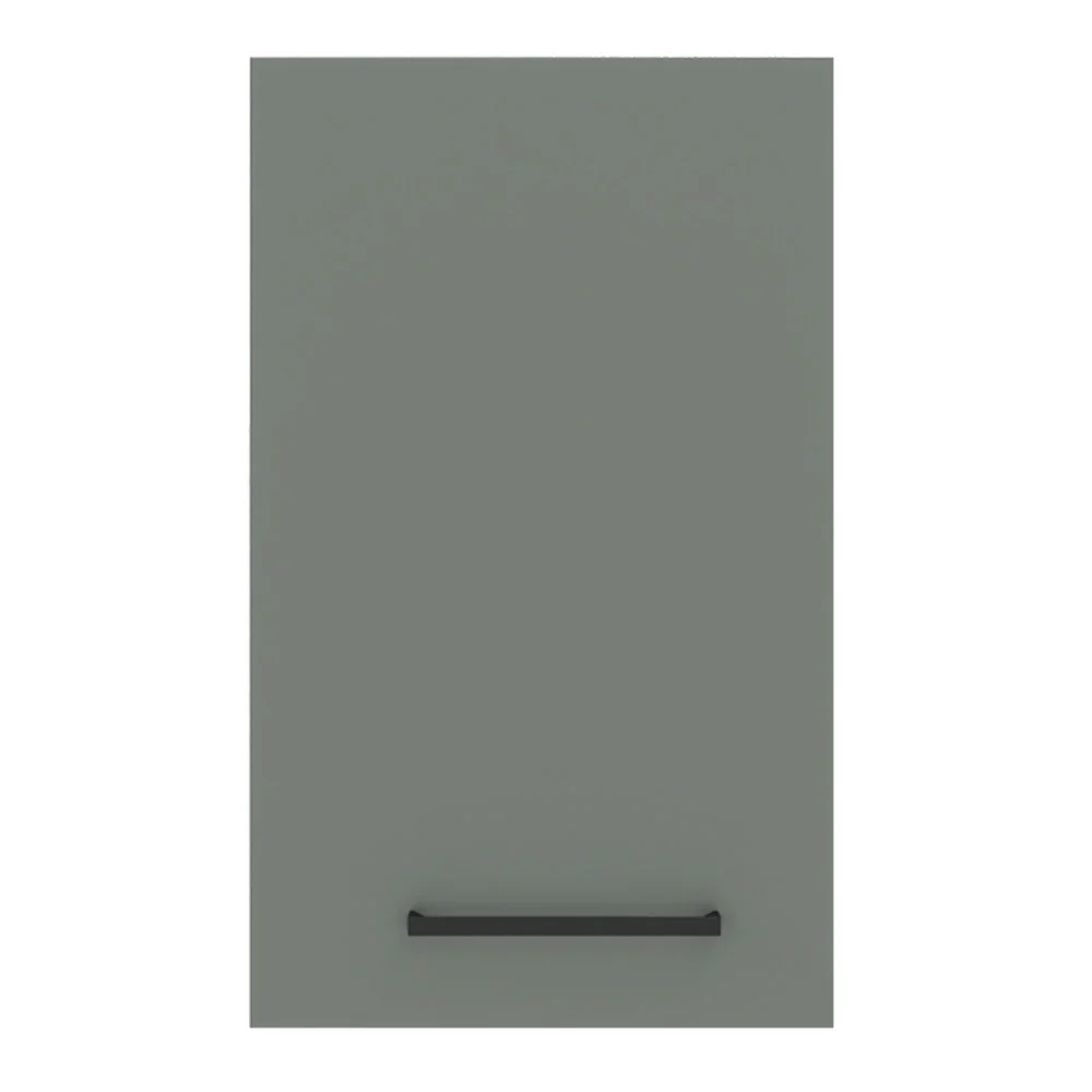 Alacena 40 cm 1 Puerta Agata Blanco/Gris - Image 7