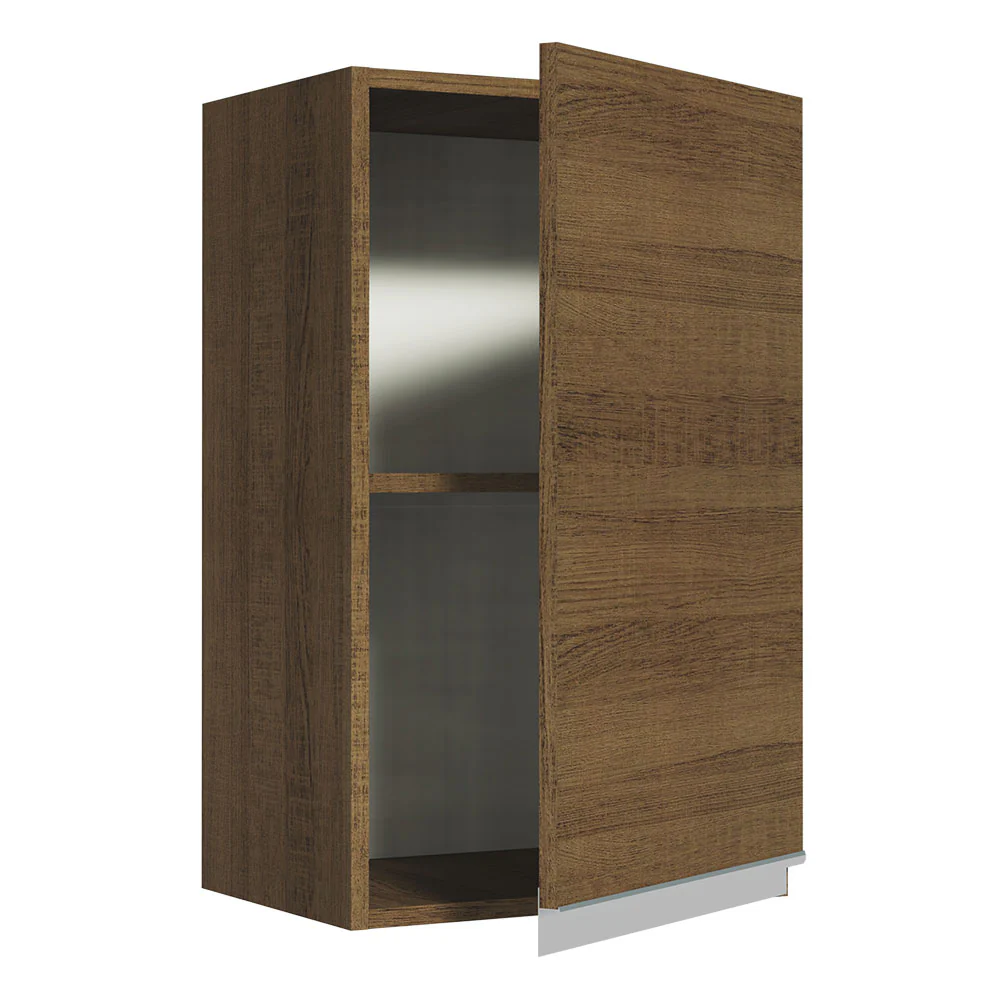 Alacena 40 cm 1 Puerta Glamy Marrón - Image 7