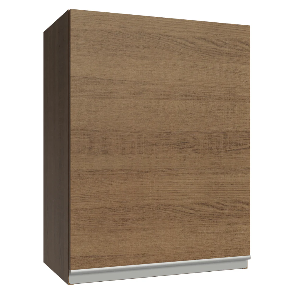 Alacena 50 cm 1 Puerta Glamy Marrón