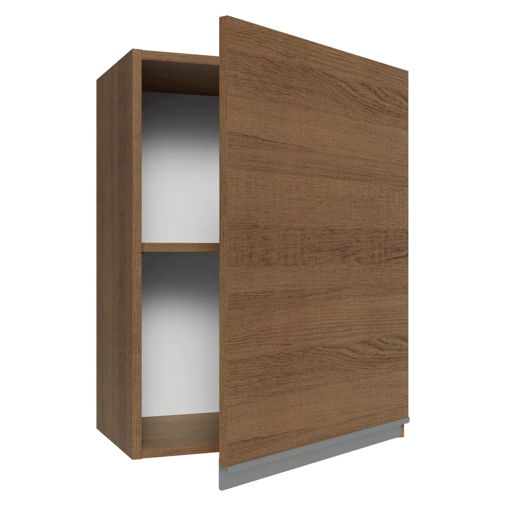 Alacena 50 cm 1 Puerta Glamy Marrón - Image 6