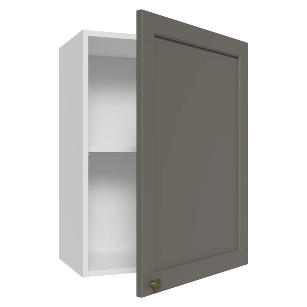 Alacena 50 cm 1 Puerta Vik Blanco/Gris - Image 6