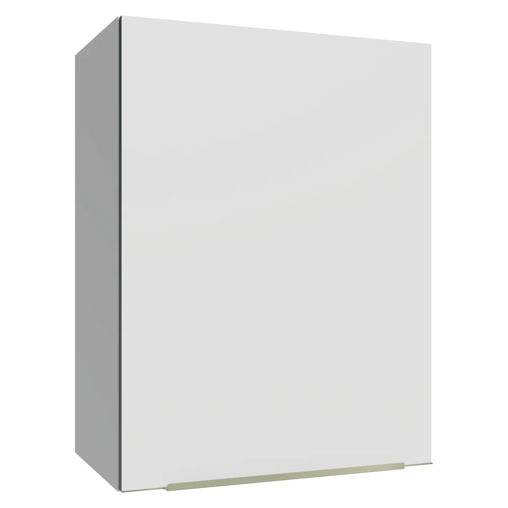 Alacena 50cm 1 Puerta Blanco/Blanco aterciopelado Lux Madesa