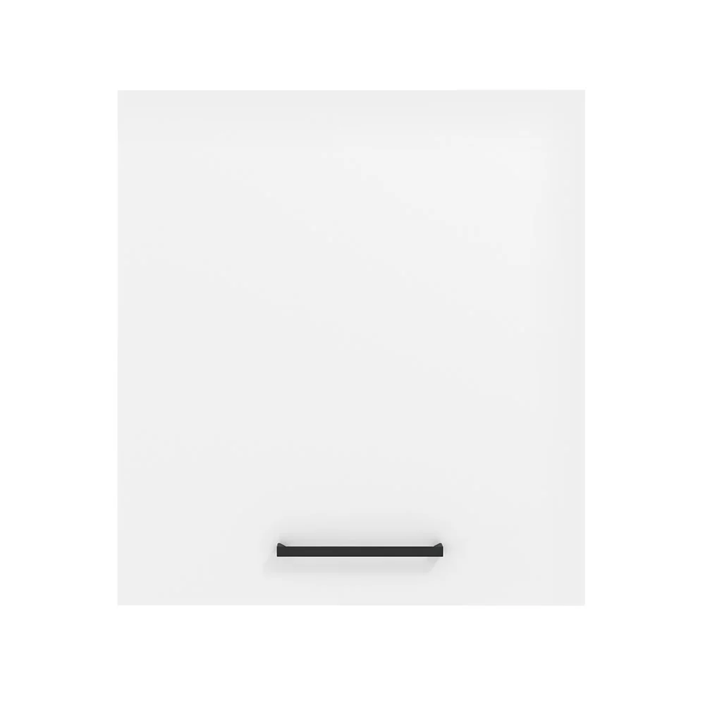 Alacena 60 cm 1 Puerta Agata Marrón/Blanco - Image 6