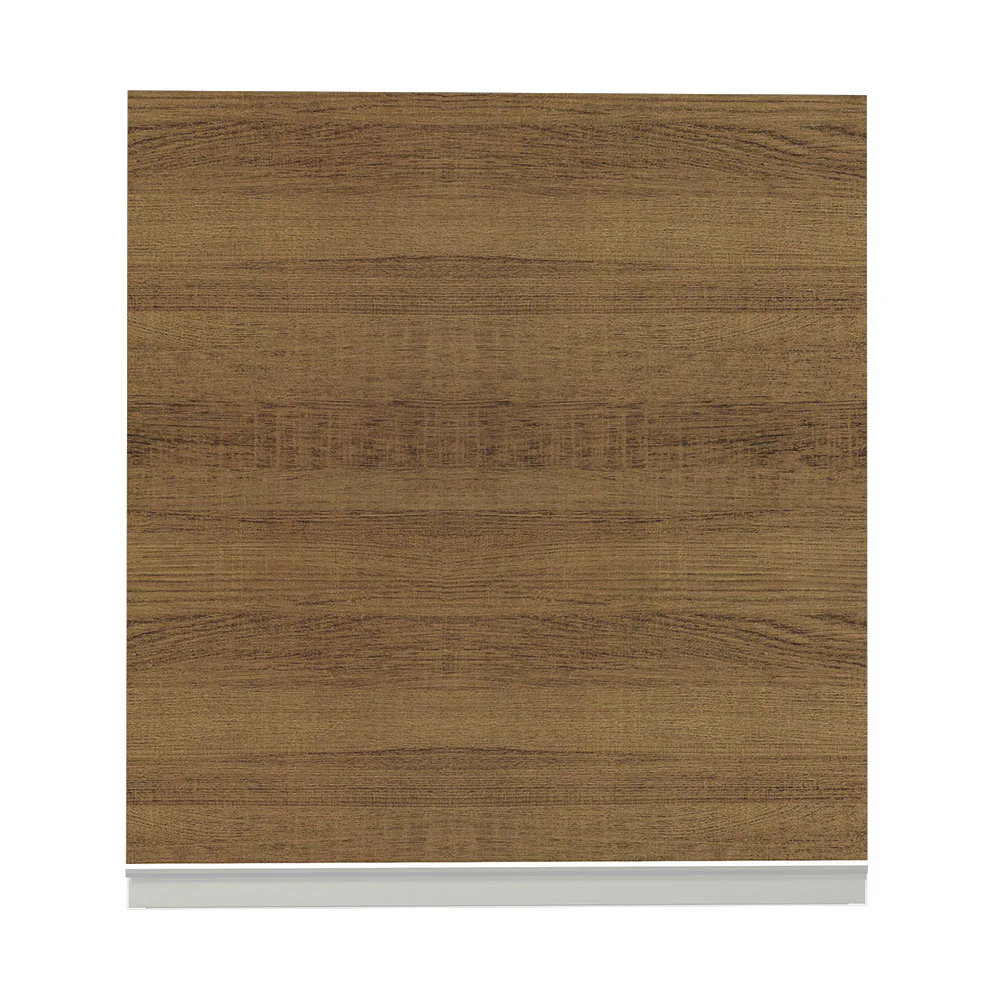 Alacena 60 cm 1 Puerta Glamy Blanco/Marrón - Image 7