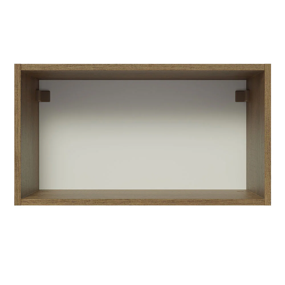 Alacena 60 cm 1 Puerta Lux Marrón/Negro - Image 9