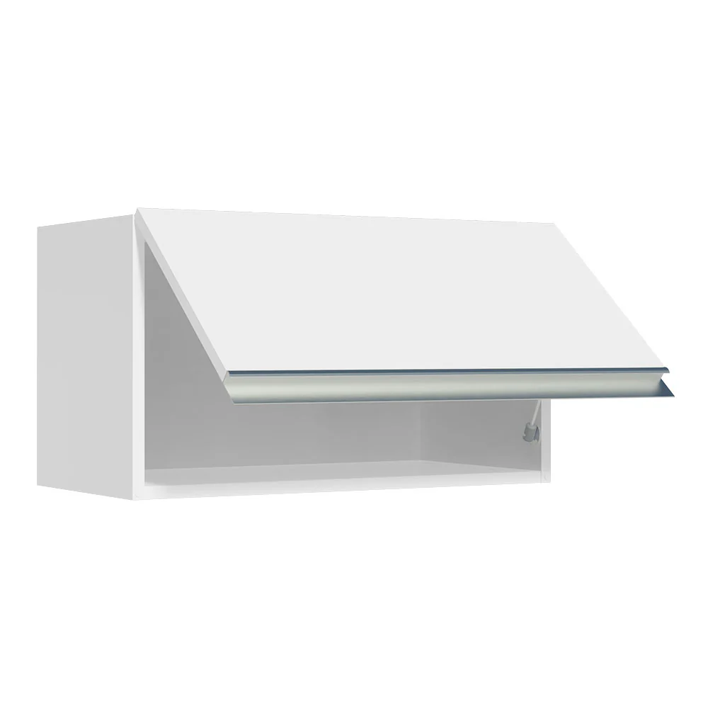 Alacena 60 cm 1 Puerta Rebatible Glamy Blanco - Image 5