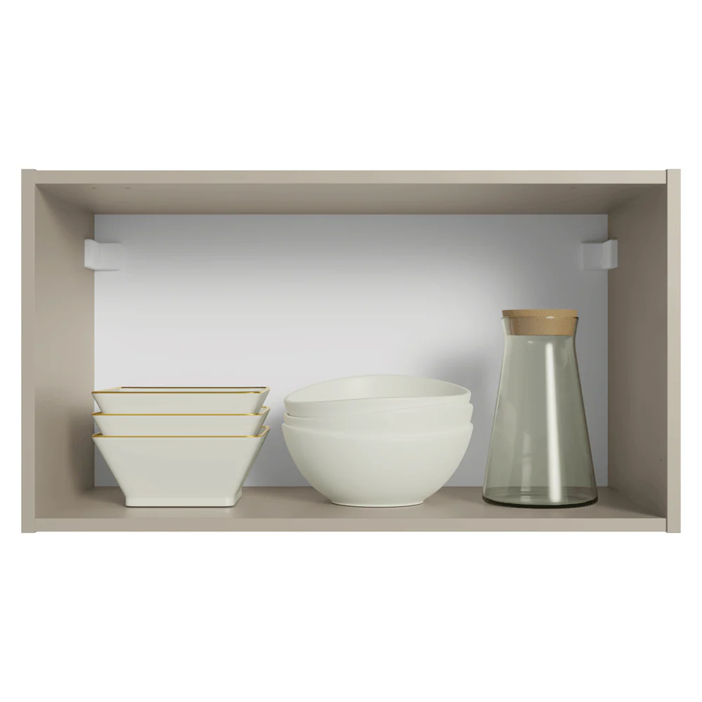 Alacena 60 cm 1 Puerta Rebatible Nice Crema - Image 5