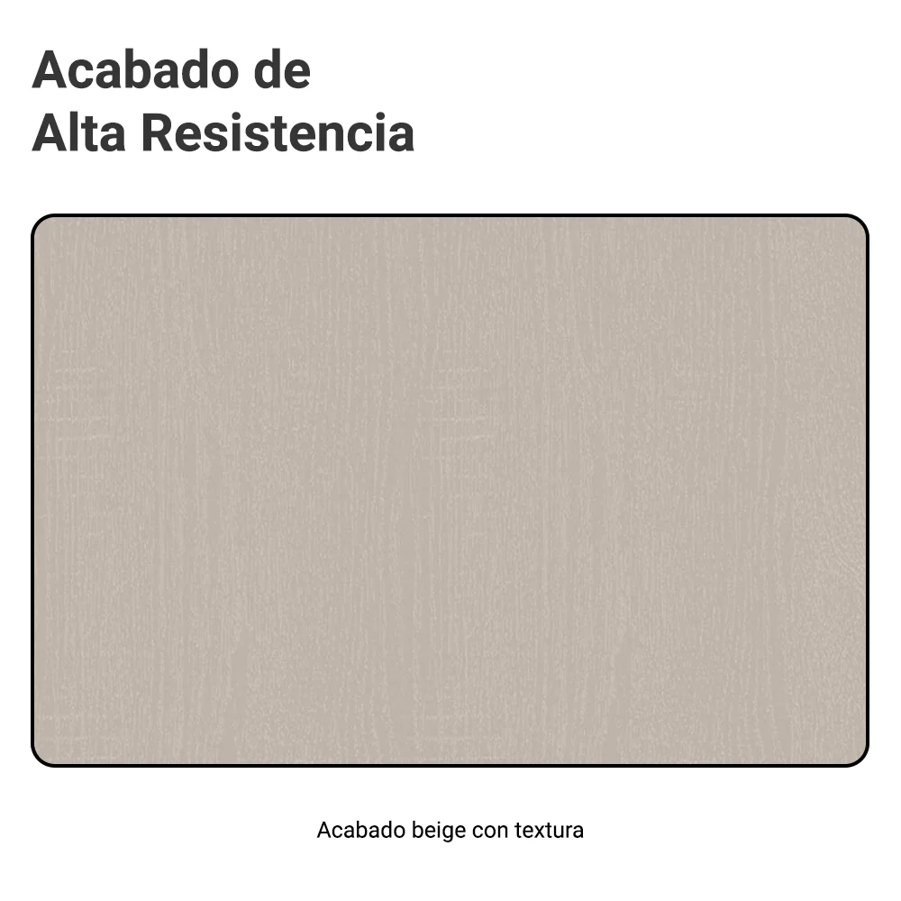 Alacena 60 cm Nicho para Microondas y Horno Nice Crema - Image 7