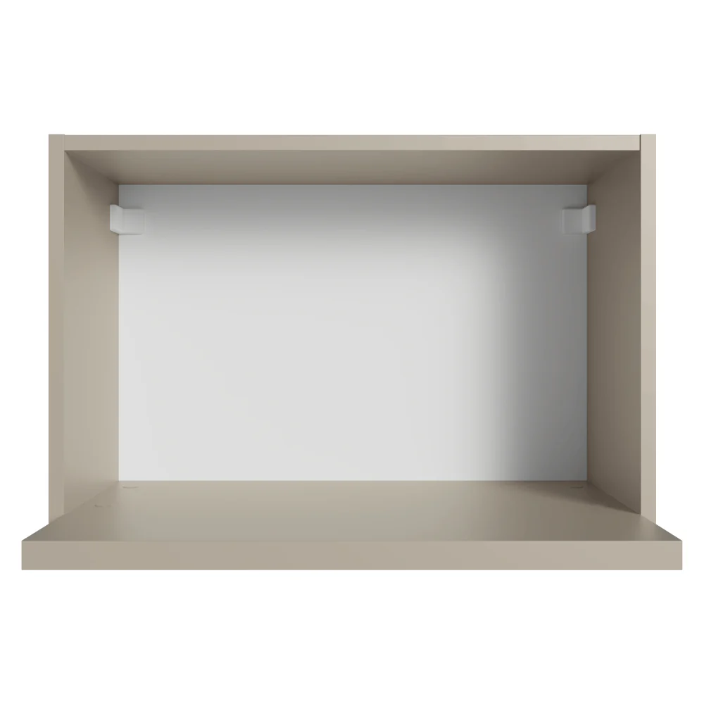 Alacena 60 cm Nicho para Microondas y Horno Nice Crema - Image 9