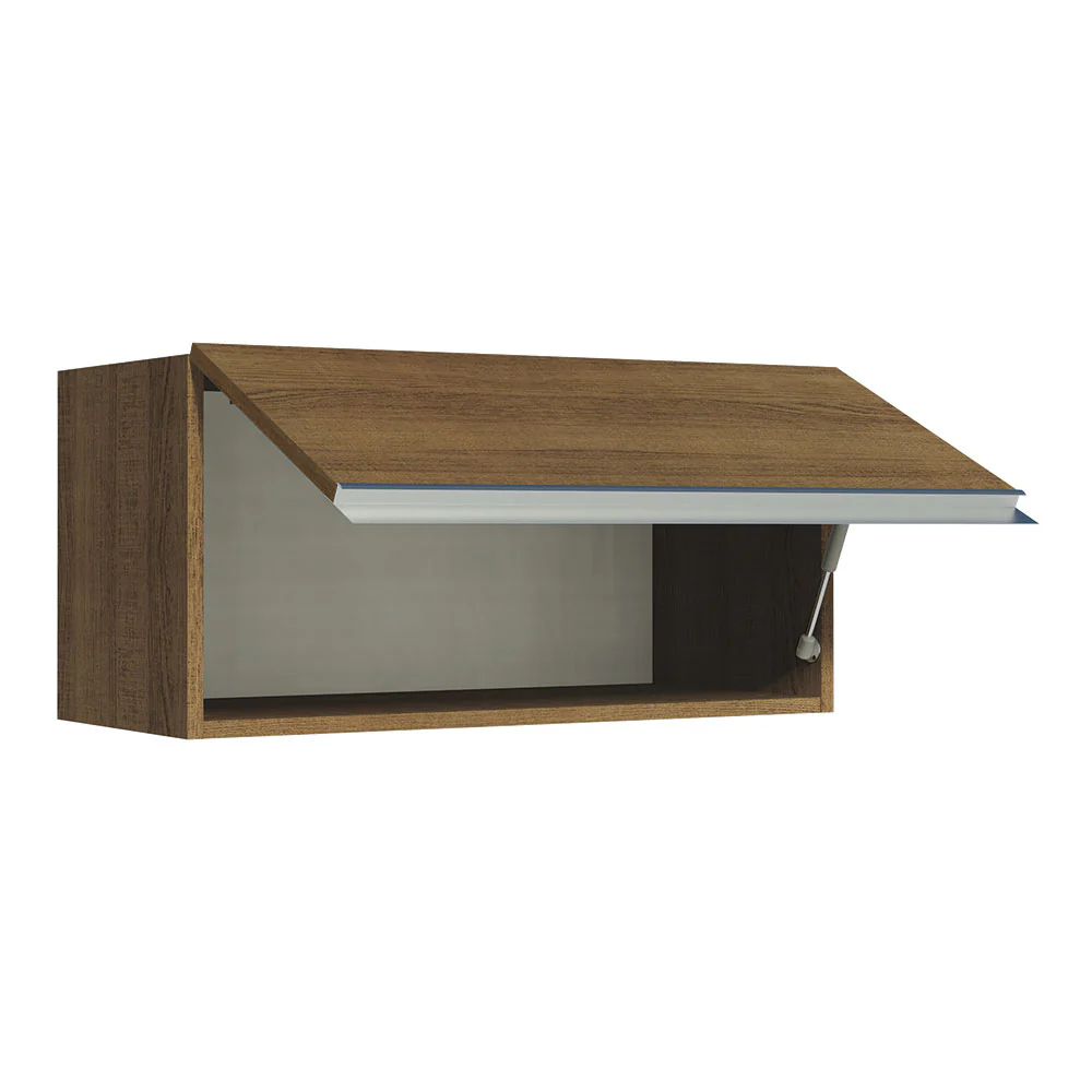 Alacena 70 cm 1 Puerta Glamy Marrón - Image 5