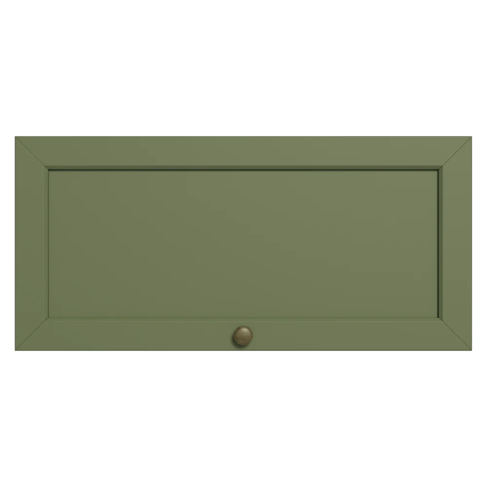 Alacena 70 cm 1 Puerta Puerta Rebatible Marrón/Verde Vik Madesa - Image 7
