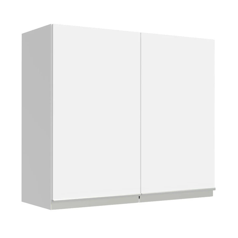 Alacena 70 cm 2 Puertas Glamy Blanco