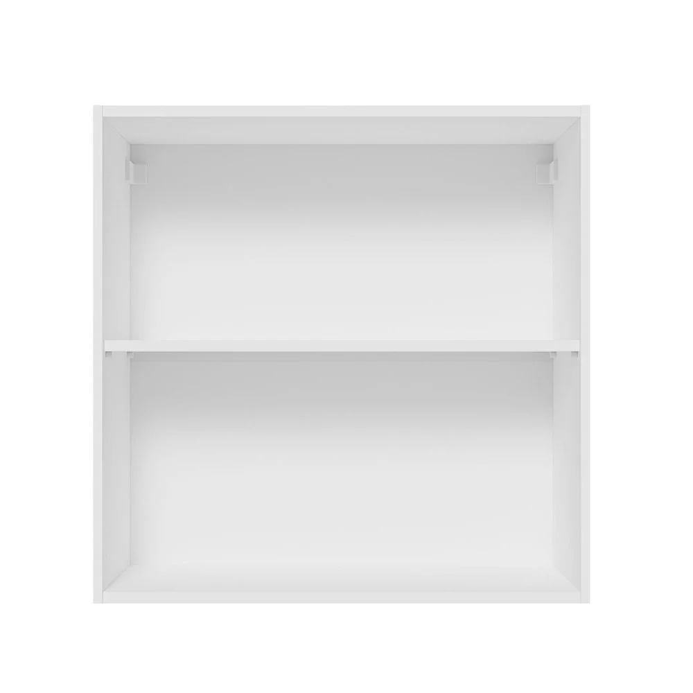 Alacena 70 cm 2 Puertas Glamy Blanco/Marrón - Image 6
