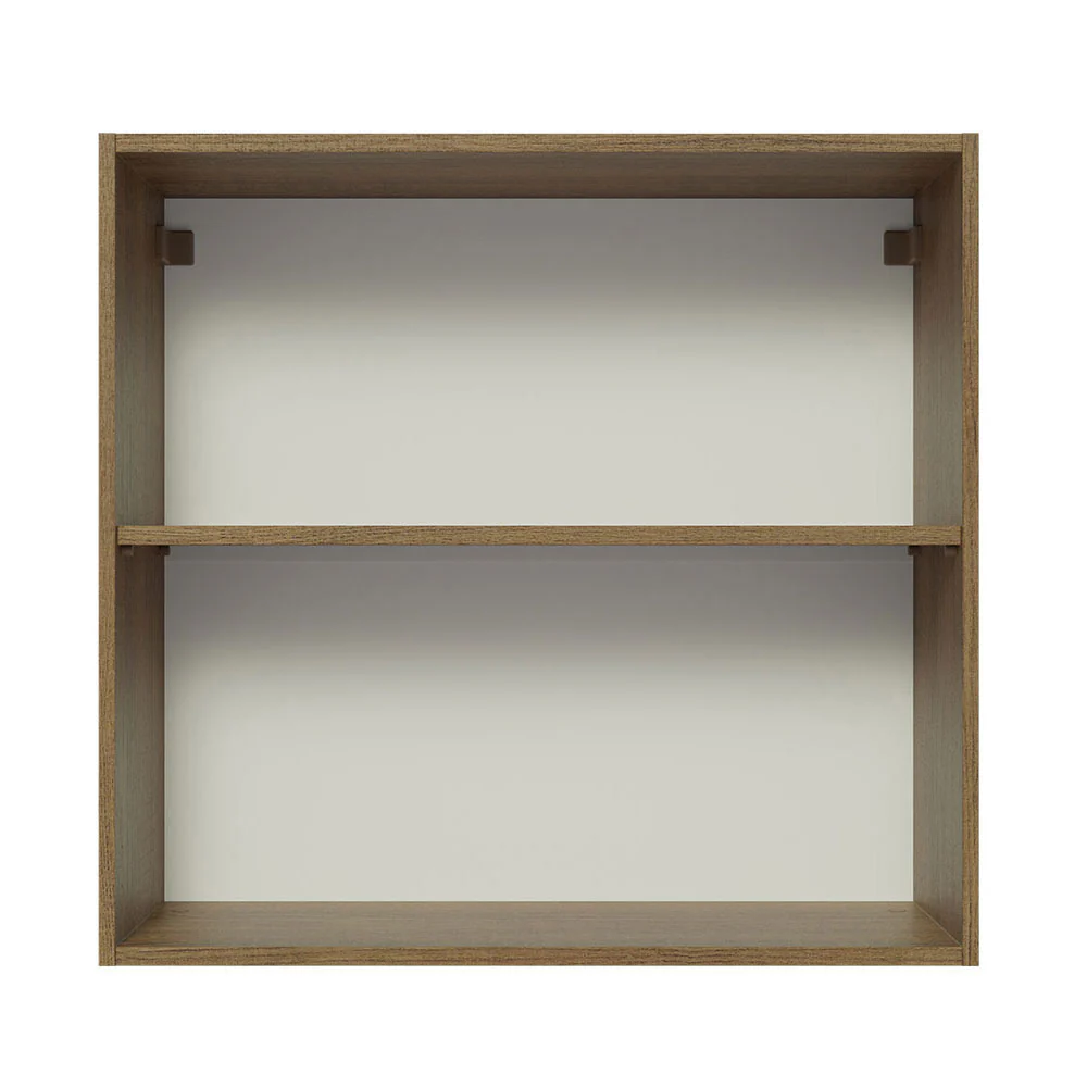 Alacena 70 cm 2 Puertas Lux Marrón/Gris - Image 6