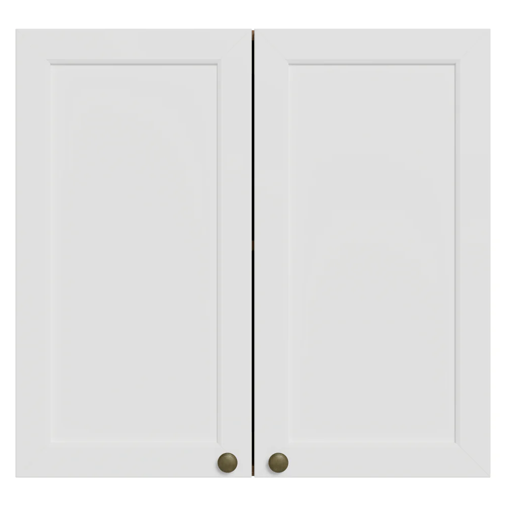 Alacena 70 cm 2 Puertas Marrón/Blanco Vik Madesa - Image 9
