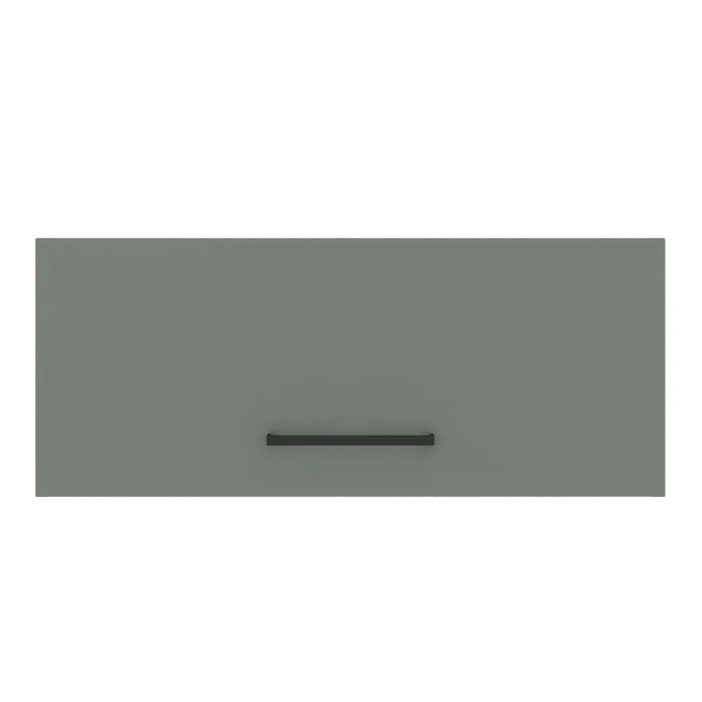 Alacena 80 cm 1 Puerta Agata Blanco/Gris - Image 7