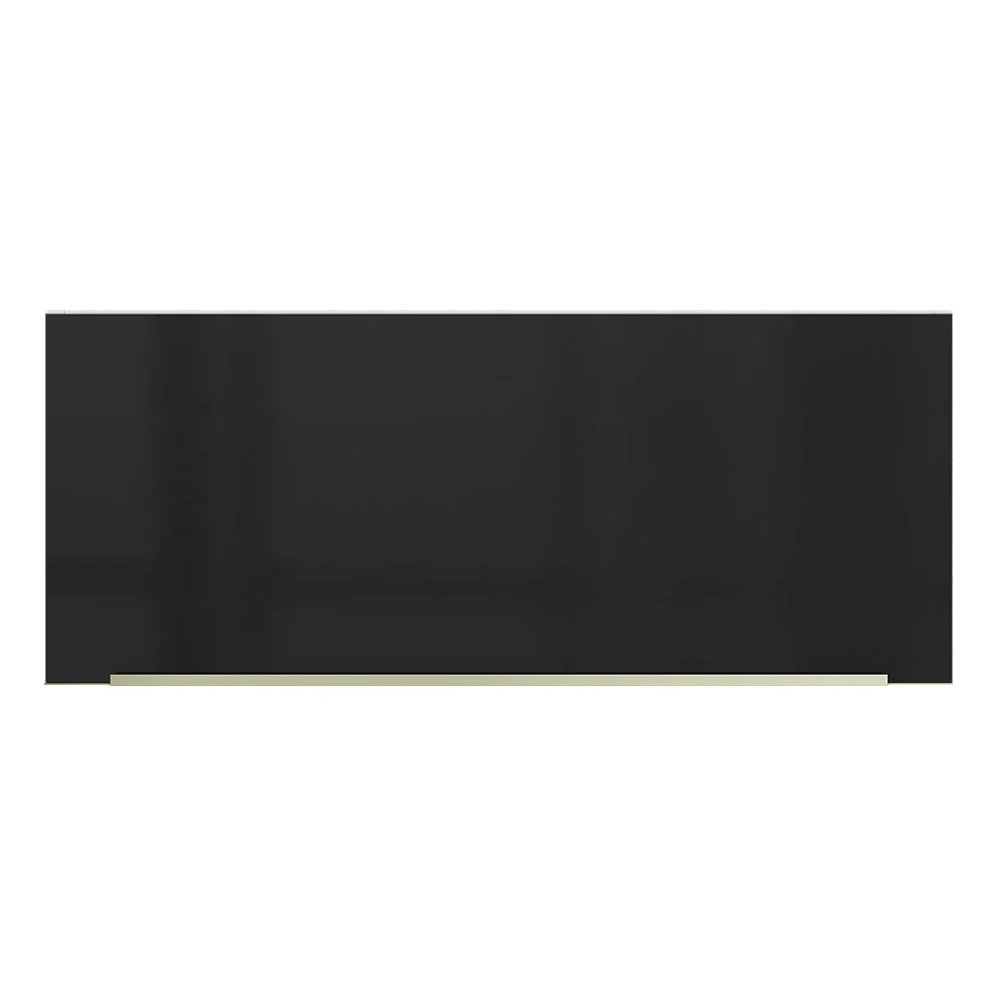 Alacena 80 cm 1 Puerta Lux Blanco/Negro - Image 8