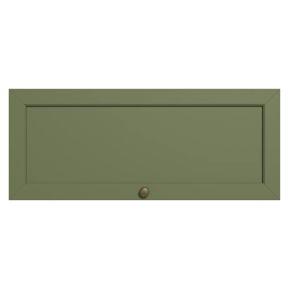 Alacena 80 cm 1 Puerta Puerta Rebatible Blanco/Verde Vik Madesa - Image 8