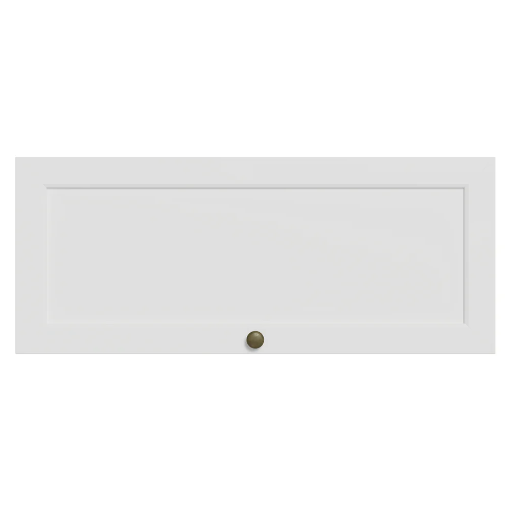 Alacena 80 cm 1 Puerta Puerta Rebatible Marrón/Blanco Vik Madesa - Image 9