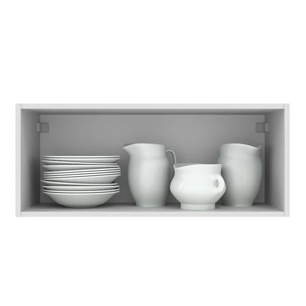 Alacena 80 cm 2 Puertas Agata Blanco - Image 3