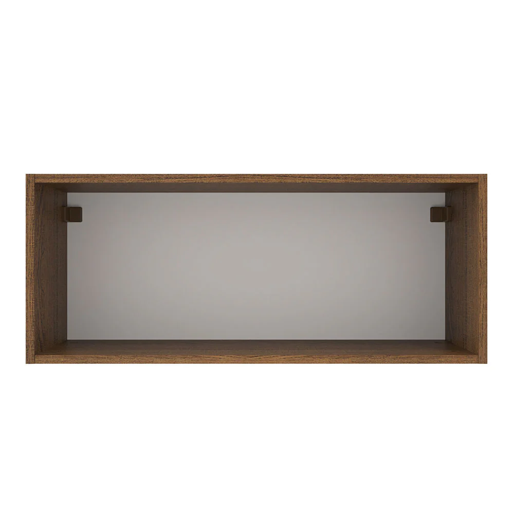 Alacena 80 cm 2 Puertas Agata Marrón/Blanco - Image 7
