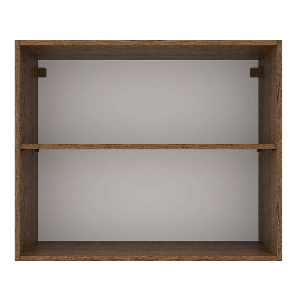 Alacena 80 cm 2 Puertas Agata Marrón/Crema - Image 7