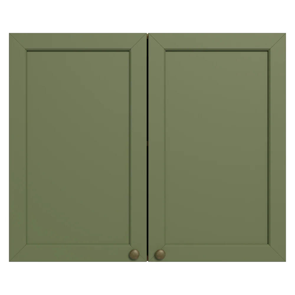 Alacena 80 cm 2 Puertas Marrón/Verde Vik Madesa - Image 10