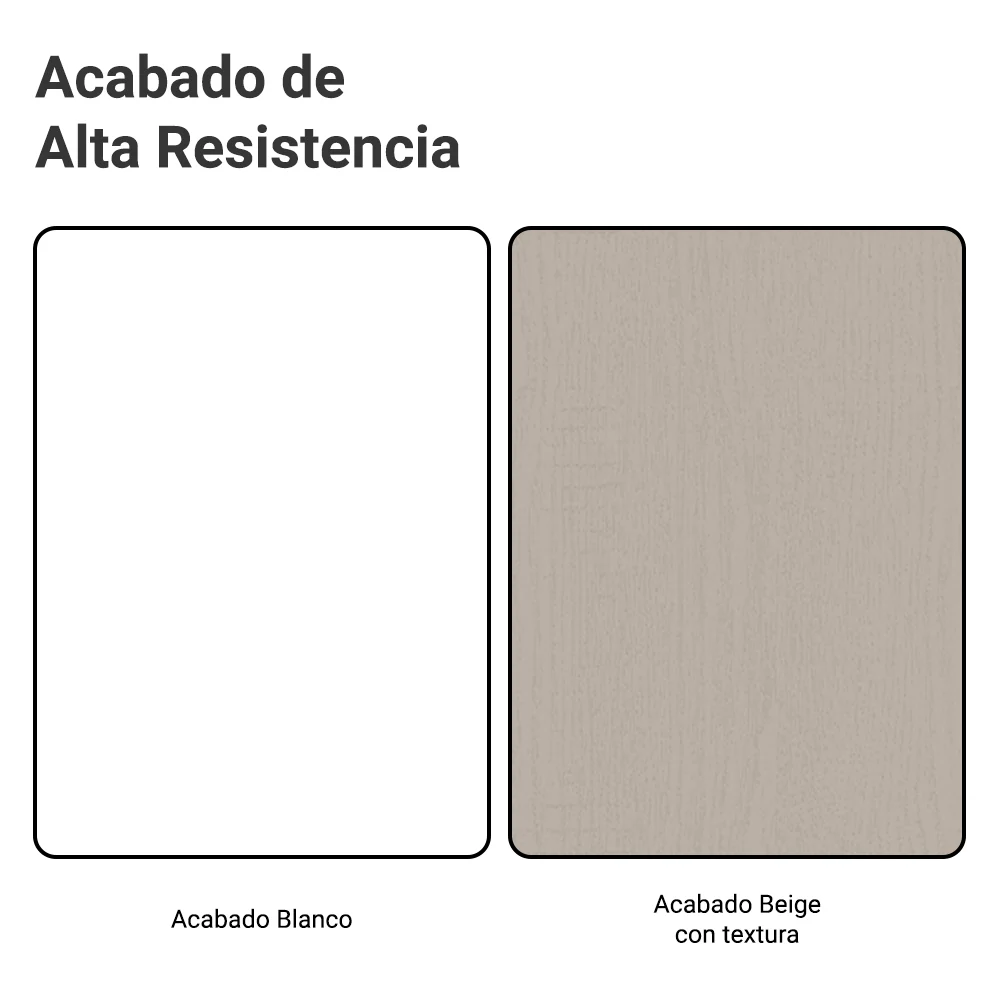 Alacena 94 cm 1 Puerta Agata Blanco/Crema - Image 10