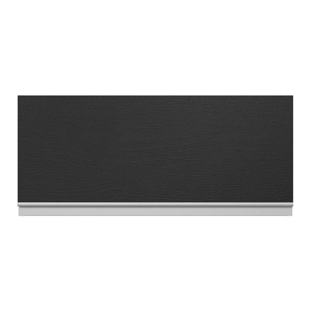 Alacena Cocina 100% MDF 70 cm 1 Puerta Abatible Blanco/Negro Acordes Madesa - Image 5