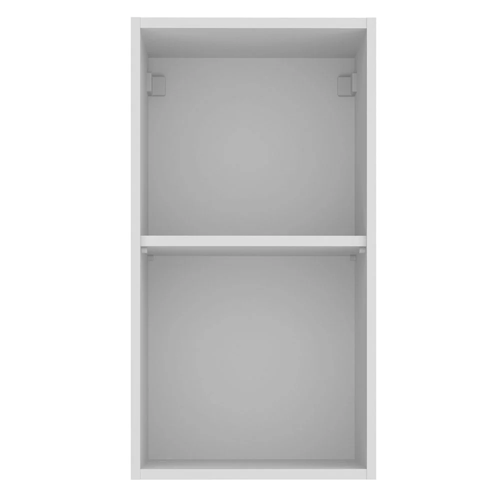Alacena Cocina 35 cm 1 Puerta Blanco/Marrón Stella Madesa - Image 7