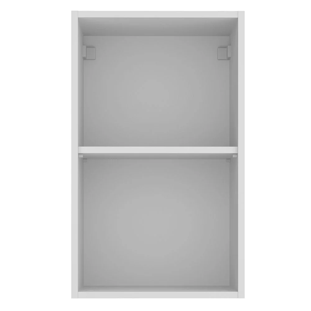 Alacena Cocina 40 cm 1 Puerta Blanco/Marrón Stella Madesa - Image 7