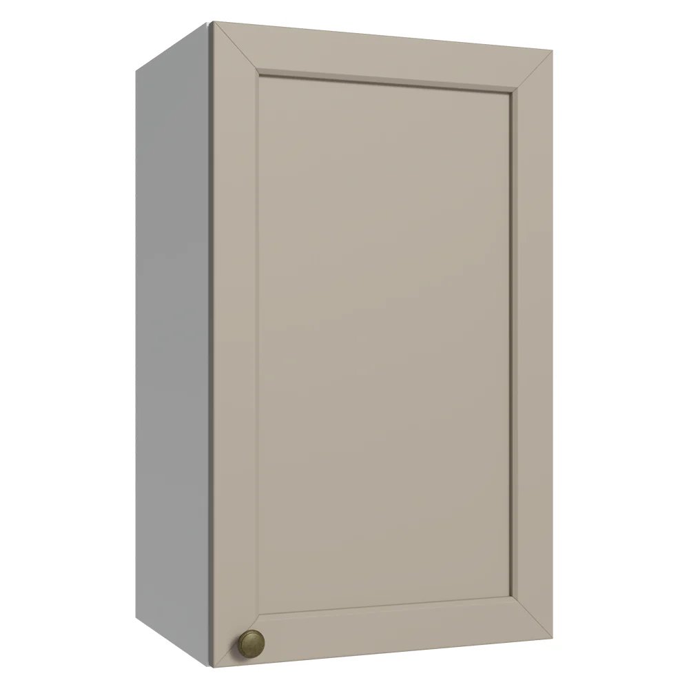 Alacena Cocina 40 cm 1 Pueta Blanco/Crema Vik Madesa