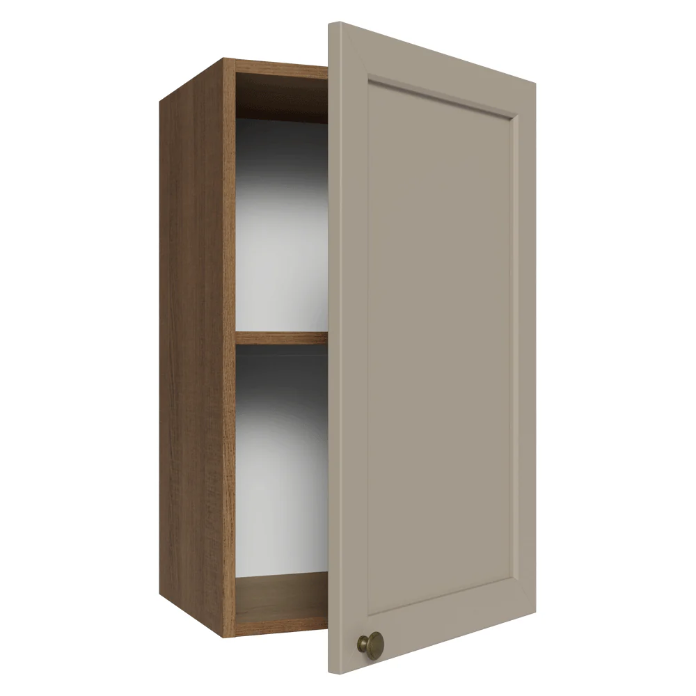 Alacena Cocina 40 cm 1 Pueta Marrón/Crema Vik Madesa - Image 8