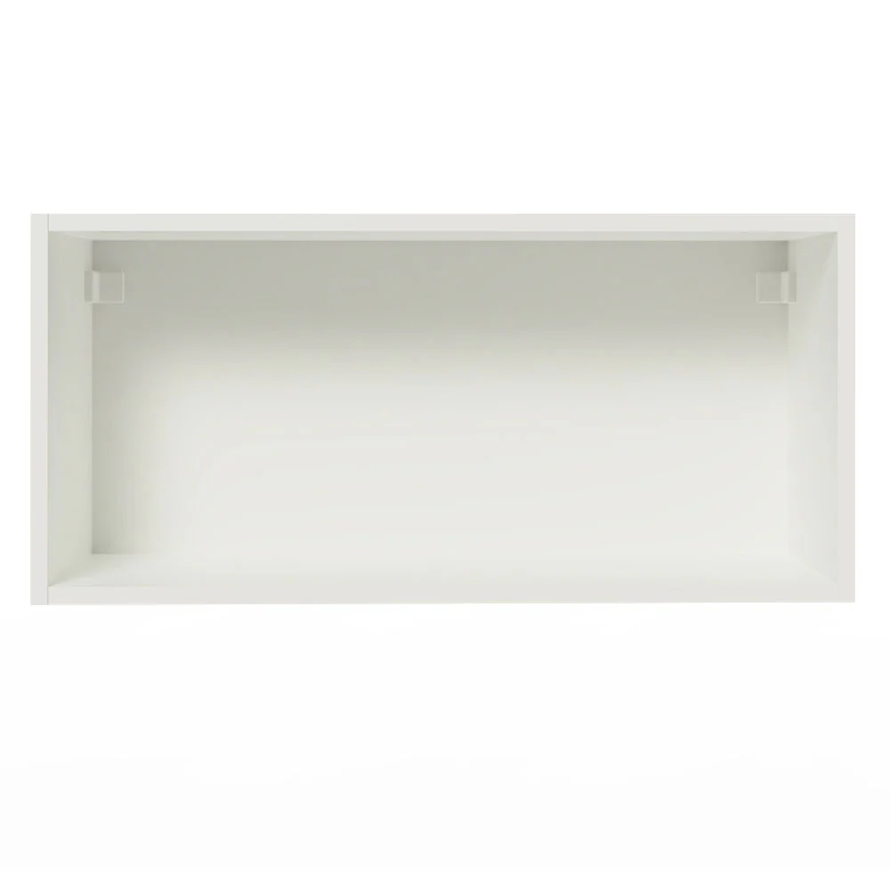 Alacena Cocina 70 cm 1 Puerta Abatible Blanco/Marrón Stella Madesa - Image 7