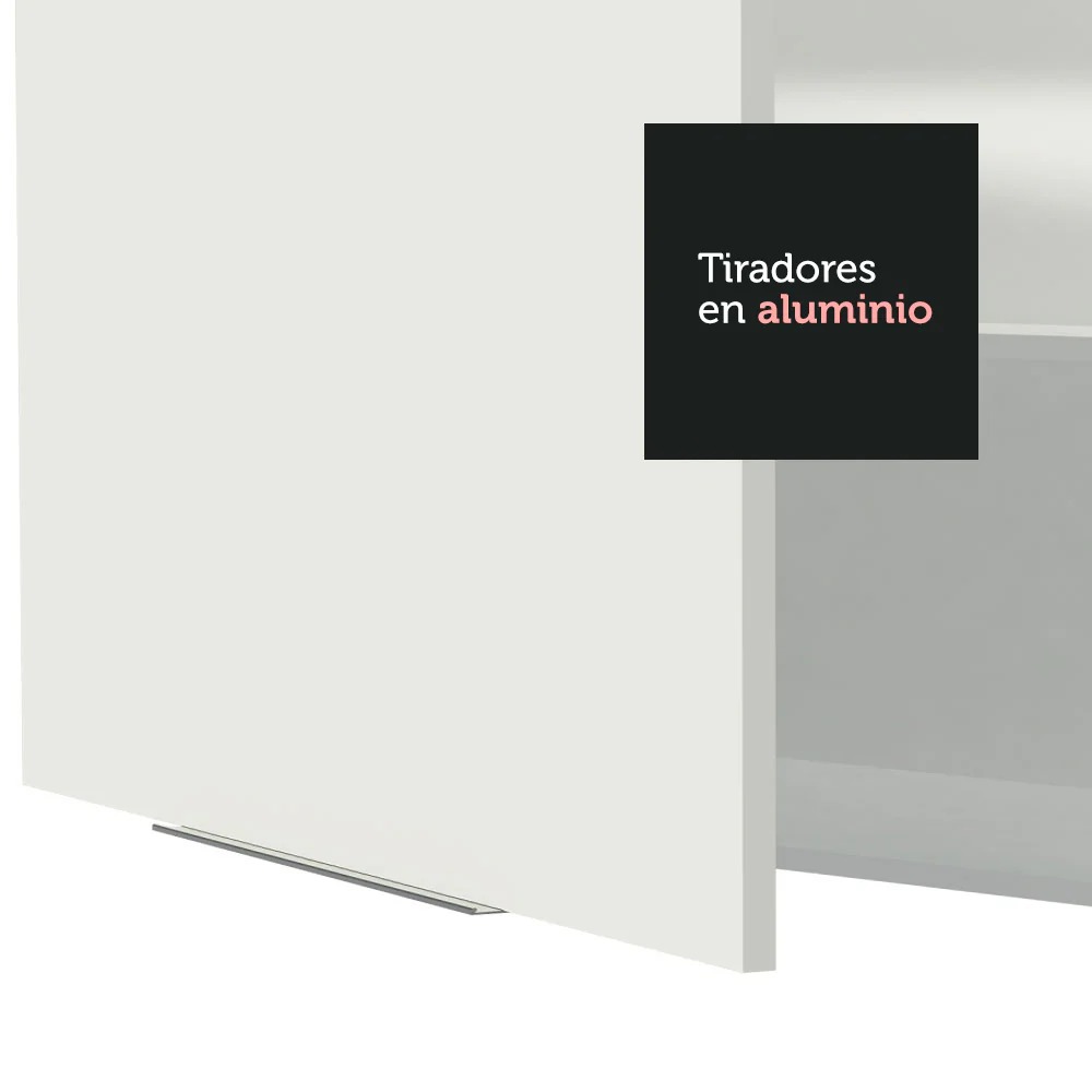 Alacena Cocina 70 cm 1 Puerta Abatible Blanco Stella Madesa - Image 3