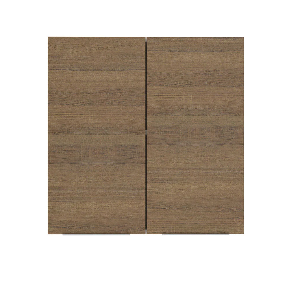 Alacena Cocina 70 cm 2 Puertas Blanco/Marrón Stella Madesa - Image 6
